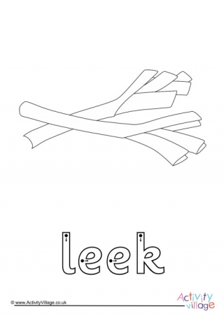 Leek Finger Tracing