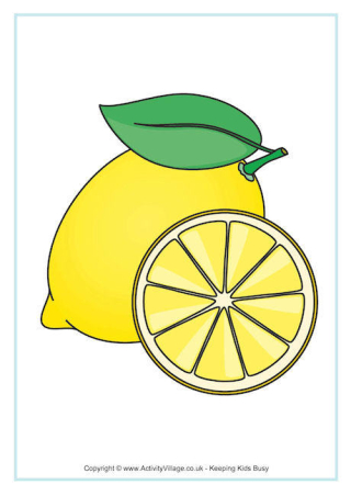 Lemon Poster