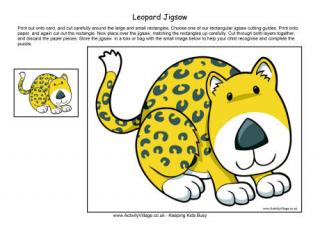 Leopard Jigsaw