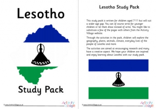 Lesotho Study Pack