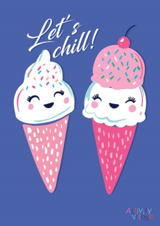 Let's Chill Poster