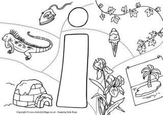 Alphabet Colouring Pages for Kids