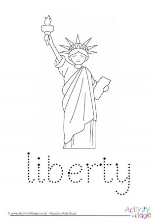 Liberty Word Tracing