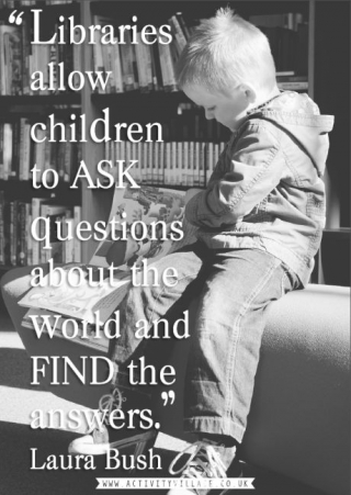 Libaries Allow Children to Ask Questions Poster