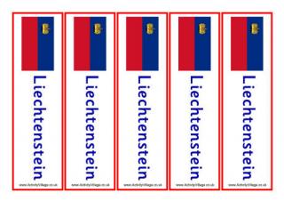 Liechtenstein Bookmarks