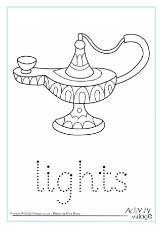 Lights Word Tracing 2
