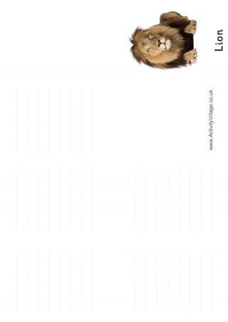 Lion Booklet