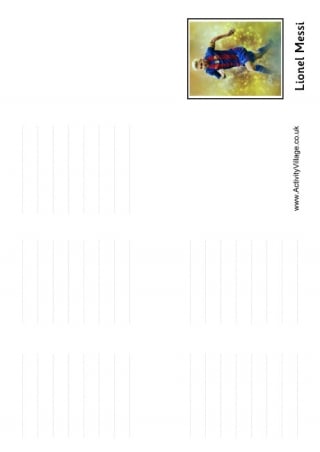 Lionel Messi Booklet