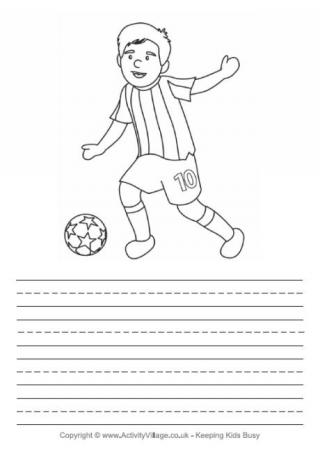 Lionel Messi Story Paper