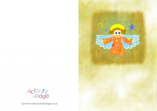 Little Christmas Angel Card