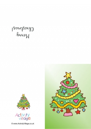 Little Tree Christmas Card