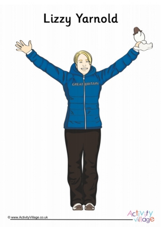 Lizzy Yarnold Poster