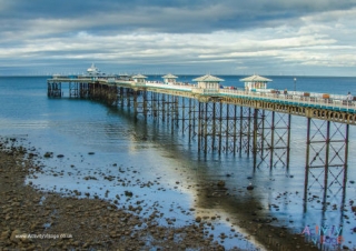 Llandudno Pier Poster