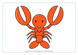 Lobster Poster