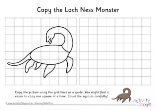 Loch Ness Monster Grid Copy