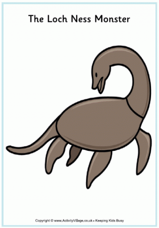 Loch Ness Monster Poster