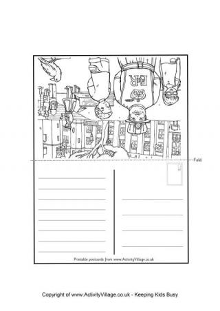 London Beefeaters Postcard