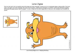 Lorax Jigsaw