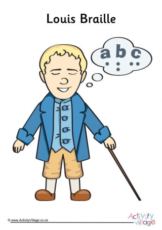 Louis Braille Poster
