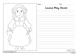 Louisa May Alcott Story Paper