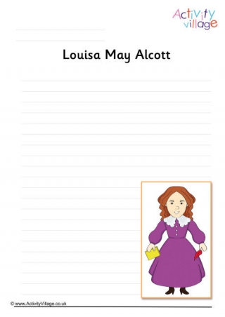 Louisa May Alcott Writing Page