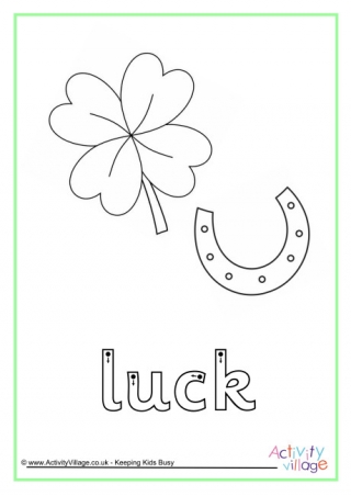 Luck Finger Tracing