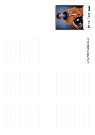 Mae Jemison Booklet