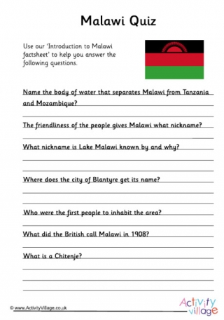 Malawi Quiz