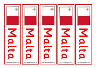 Malta Bookmarks