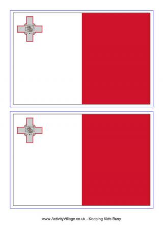 Malta Flag Printable