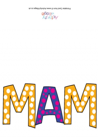 Mam Card