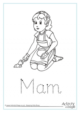 Mam Word Tracing