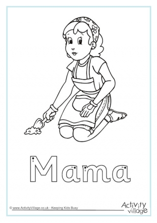 Mama Finger Tracing