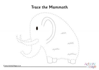 Mammoth tracing page