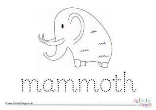 Mammoth Word Tracing