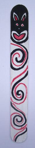 Maori Art Bookmark