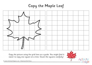 Maple Leaf Grid Copy