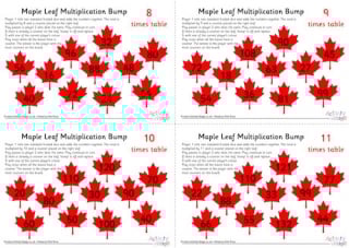 Maple leaf multiplication bump pack
