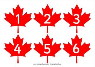 Maple Leaf Numbers