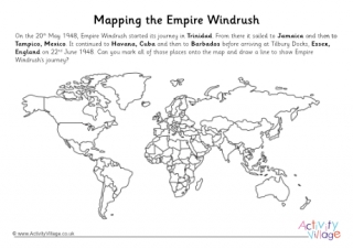 Mapping Empire Windrush