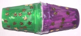 Mardi Gras Cup Shakers