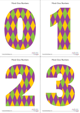 Mardi Gras Numbers