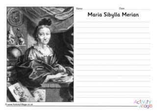 Maria Sibylla Merian Story Paper 2