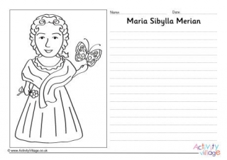 Maria Sibylla Merian Story Paper