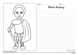 Mark Antony Story Paper