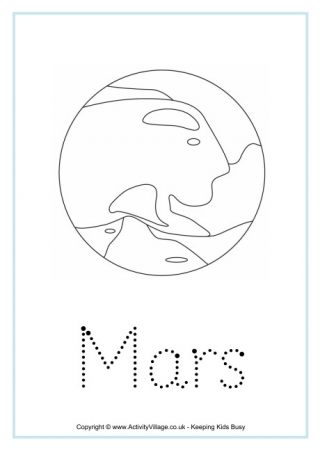 Mars Word Tracing
