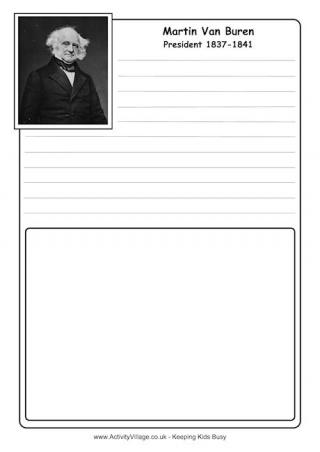 Martin van Buren Notebooking Page