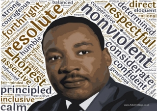 Martin LKing Description Poster