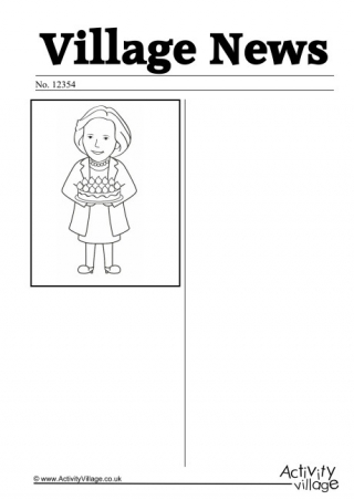 Mary Berry Newspaper Writing Prompt