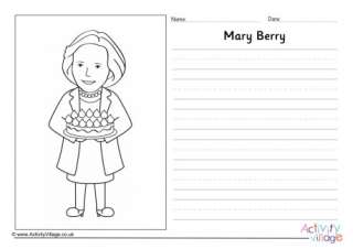 Mary Berry Story Paper